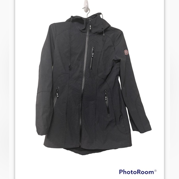 HFX Halifax Performance Apparel Soft Shell Water Resitant Coat Jacket Medium - Picture 3 of 6